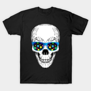 Skull Glasses Skeleton T-Shirt